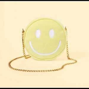 Stoney Clover Lane smiley face crossbody